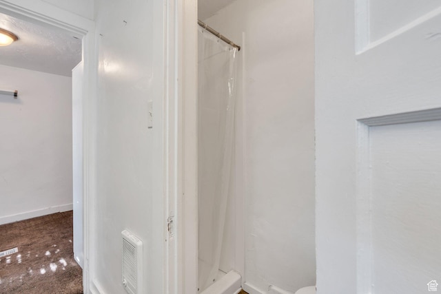 442 N 100 E, Provo, UT 84606 - bathroom with a shower with shower curtain and baseboards