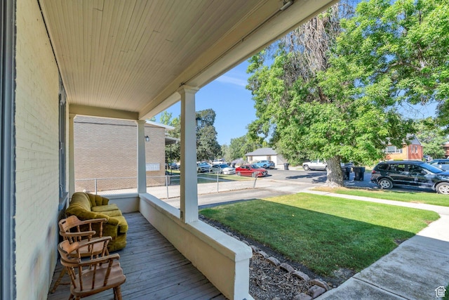 442 N 100 E, Provo, UT 84606 - covered porch with a lawn