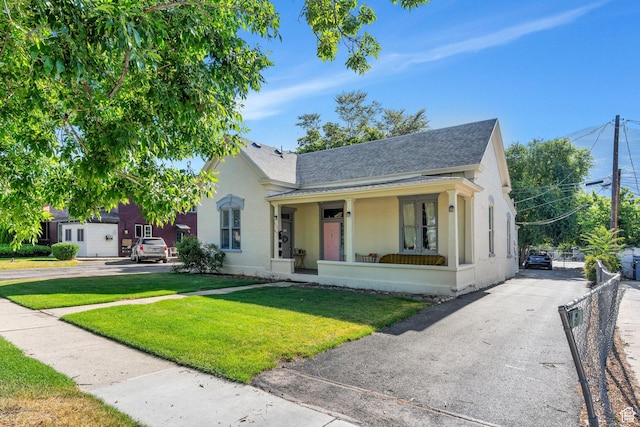 442 N 100 E, Provo, UT 84606 - view of front of house featuring a porch, roof with shingles, and driveway