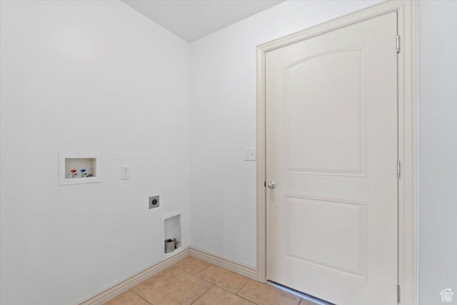 1827 E 1530 S, Spanish Fork, UT 84660 - washroom featuring hookup for an electric dryer, washer hookup, and light tile patterned floors