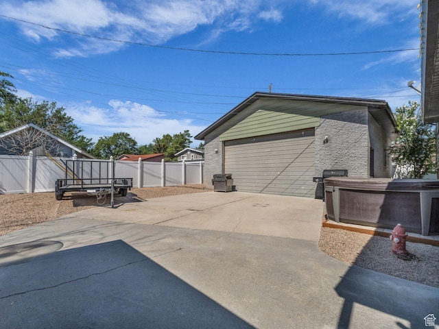 4273 W Annapolis Dr S, West Valley City, UT 84120 - view of garage