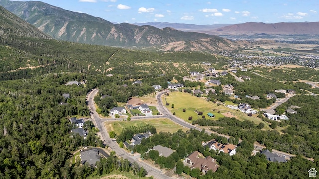 1155 S Eagle Nest Dr, Woodland Hills, UT 84653 - view of property location with a mountain backdrop and nearby suburban area