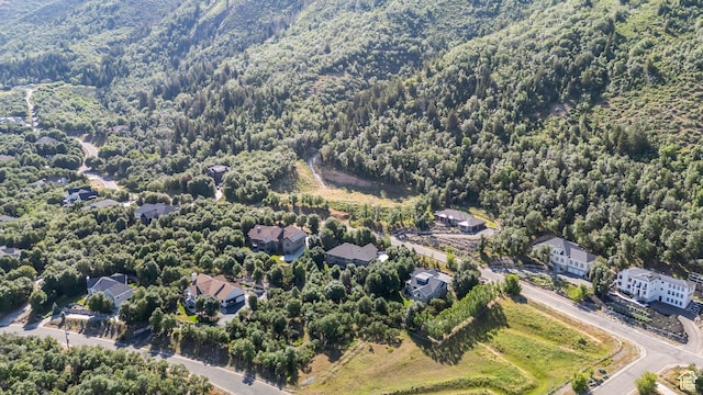 1155 S Eagle Nest Dr, Woodland Hills, UT 84653 - bird's eye view of a heavily wooded area
