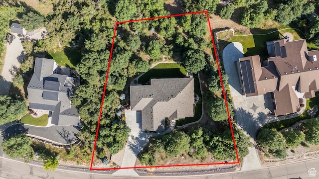 1155 S Eagle Nest Dr, Woodland Hills, UT 84653 - view of property location featuring property boundaries highlighted