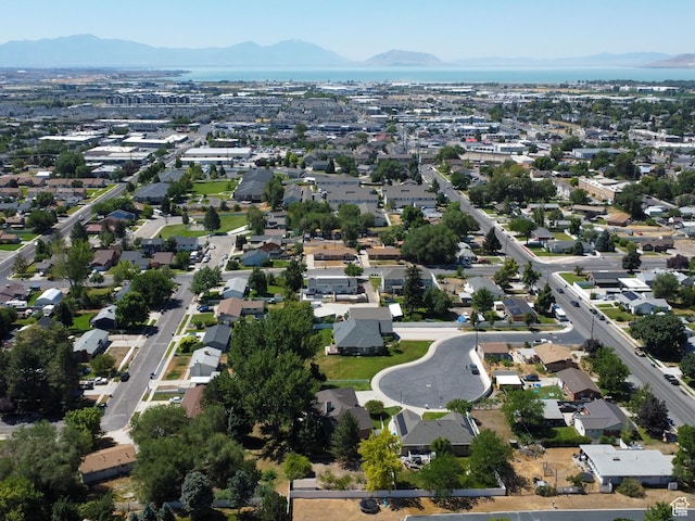 643 E 140 N, American Fork, UT 84003 - aerial view of property's location with a mountainous background and nearby suburban area