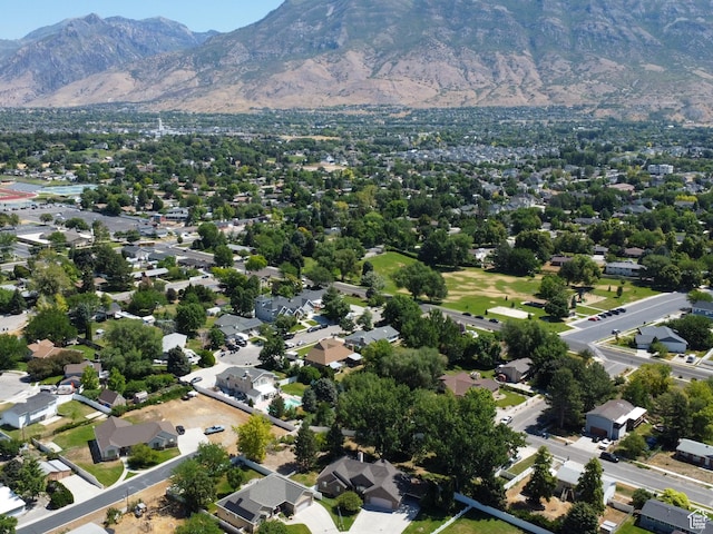 643 E 140 N, American Fork, UT 84003 - aerial overview of property's location with mountains