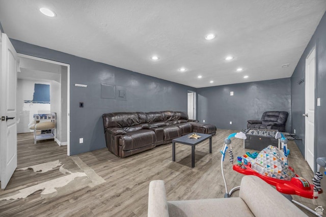 726 S 1050 W, Tooele, UT 84074 - living area with light wood-style floors and recessed lighting