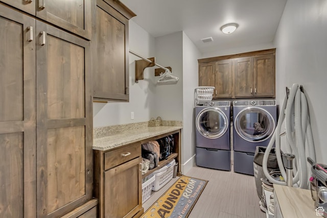 467 E Island View Cir N, Farmington, UT 84025 - washroom with cabinet space and separate washer and dryer