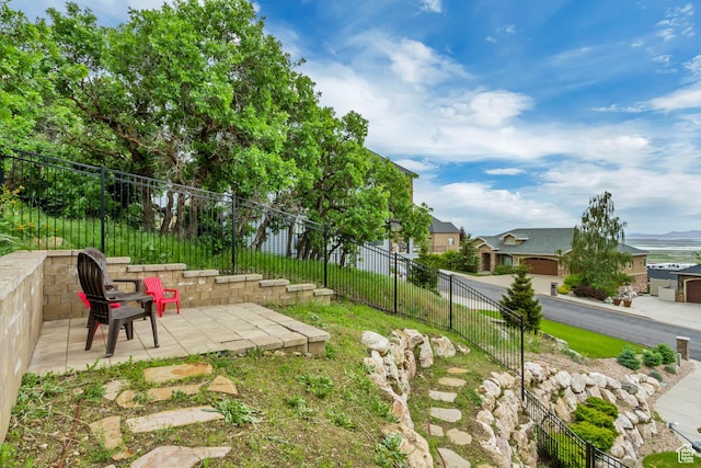 467 E Island View Cir N, Farmington, UT 84025 - view of yard with a patio area