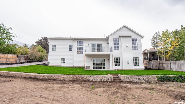 2295 E Woodchuck Way, Sandy, UT 84093 - back of house featuring a balcony