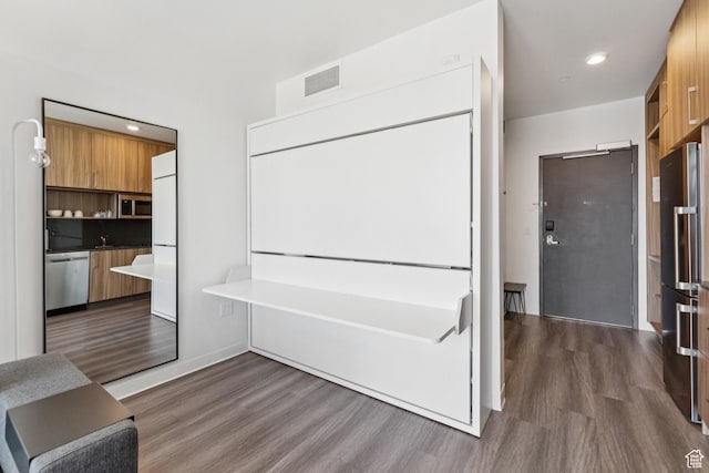 2670 Canyons Resort Dr Unit 417, Park City, UT 84098 - bathroom featuring wood finished floors and recessed lighting