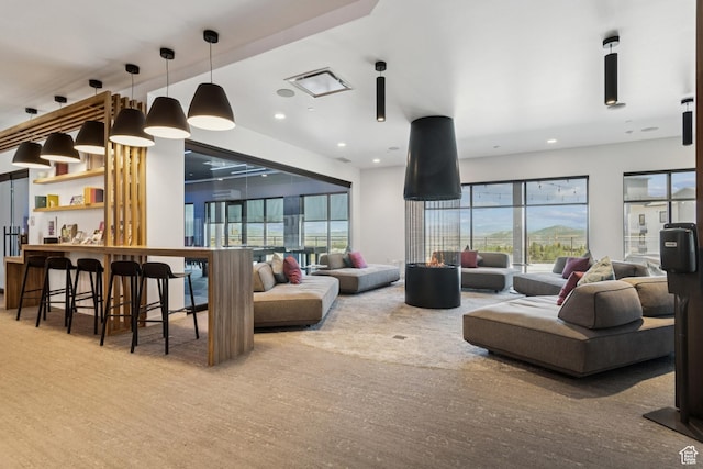2670 Canyons Resort Dr Unit 417, Park City, UT 84098 - living area with recessed lighting