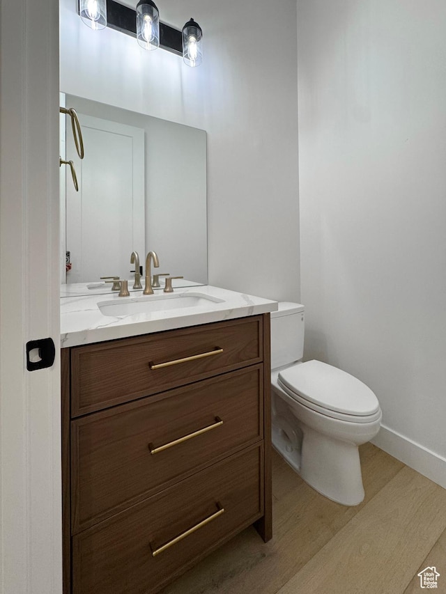 10135 E Clubhouse Rd, Heber City, UT 84032 - bathroom featuring wood finished floors and vanity