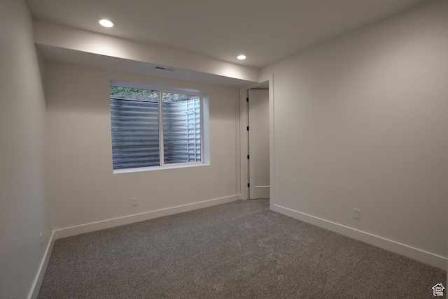10135 E Clubhouse Rd, Heber City, UT 84032 - carpeted spare room featuring recessed lighting