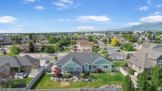 1455 W 600 S, Layton, UT 84041 - aerial view of residential area featuring a mountain backdrop
