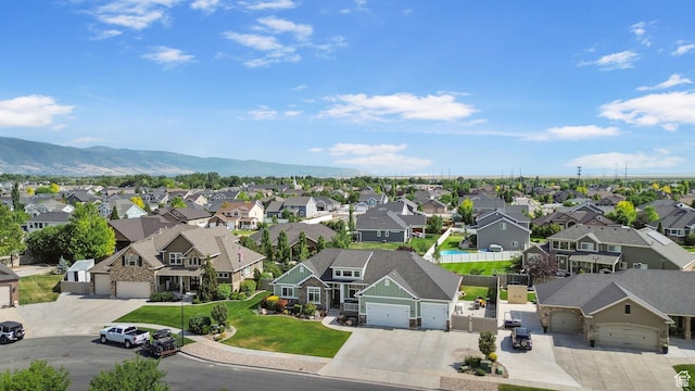 1455 W 600 S, Layton, UT 84041 - aerial perspective of suburban area with a mountainous background