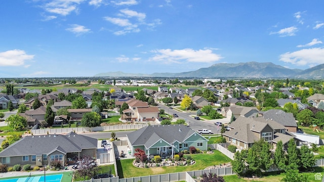 1455 W 600 S, Layton, UT 84041 - aerial perspective of suburban area featuring a mountain backdrop