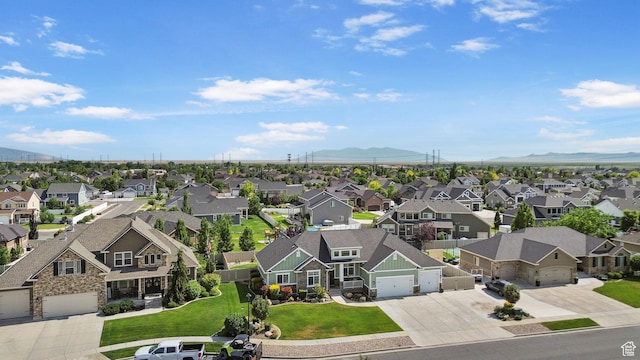 1455 W 600 S, Layton, UT 84041 - aerial view of residential area featuring mountains