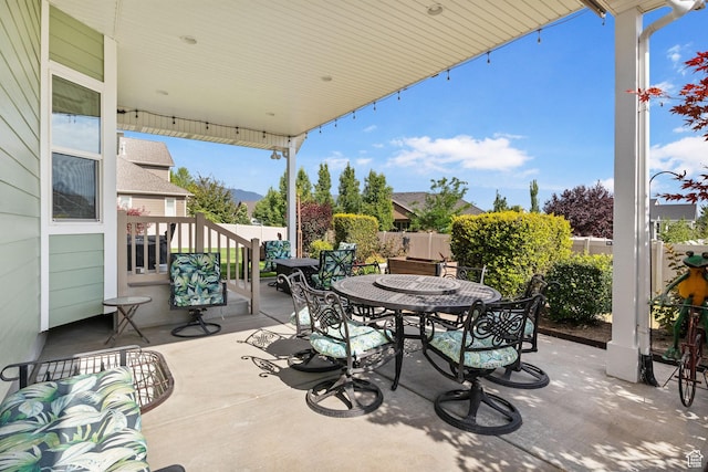 1455 W 600 S, Layton, UT 84041 - view of patio / terrace featuring outdoor dining area