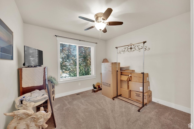 5295 S 4425 W, Hooper, UT 84315 - office space with ceiling fan and carpet floors