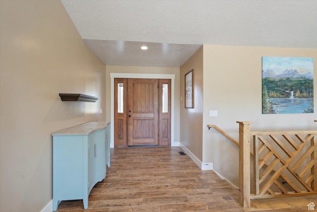 775 N 500 E, Spring City, UT 84662 - entryway featuring light wood-style floors and a textured ceiling