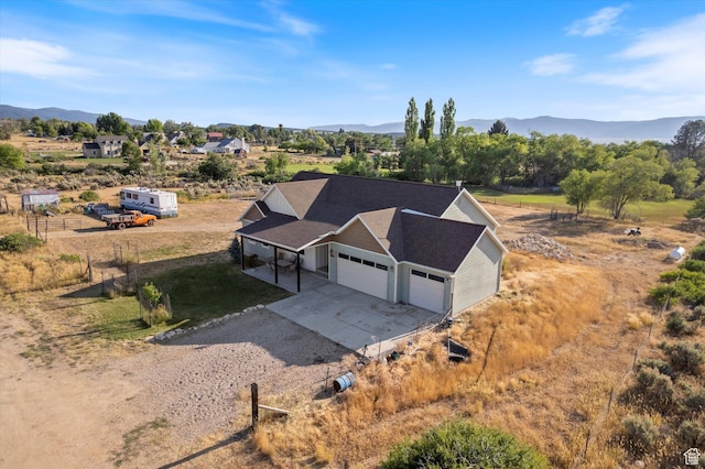 775 N 500 E, Spring City, UT 84662 - aerial view of property and surrounding area featuring a mountainous background