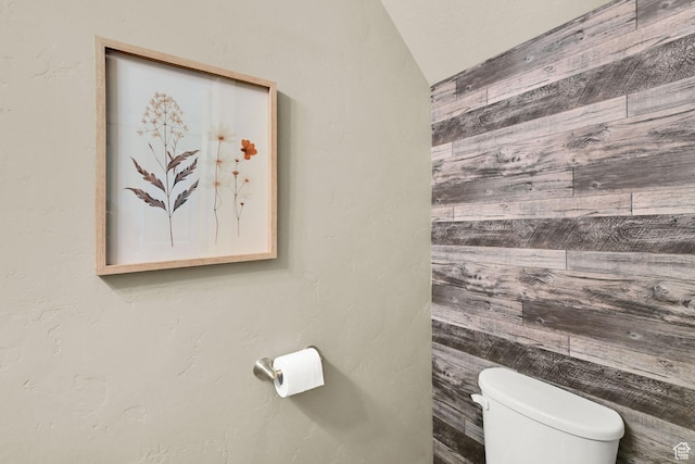 1028 W 950 N, Layton, UT 84041 - bathroom with wooden walls and lofted ceiling