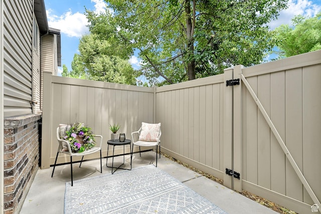 1028 W 950 N, Layton, UT 84041 - view of patio featuring a gate