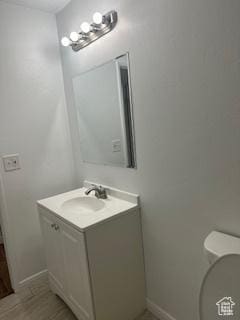 745 Three Fountains Cir E Unit 41, Salt Lake City, UT 84107 - bathroom with vanity and toilet