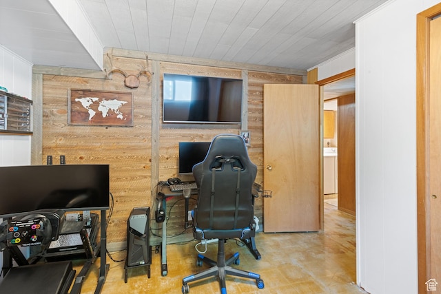 1851 N Main St, Centerville, UT 84014 - office featuring wood walls