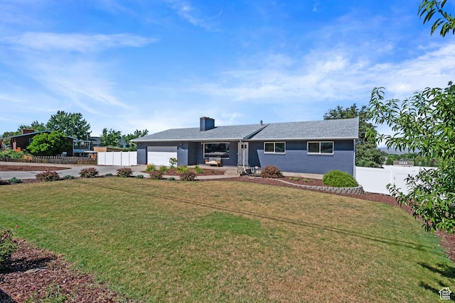 1851 N Main St, Centerville, UT 84014 - ranch-style house with an attached garage, concrete driveway, and brick siding