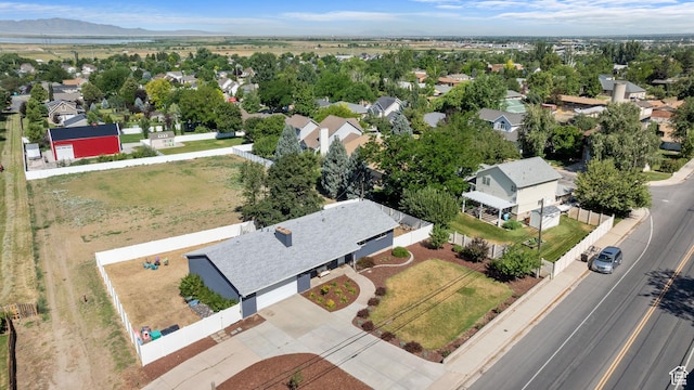 1851 N Main St, Centerville, UT 84014 - aerial perspective of suburban area with a mountainous background