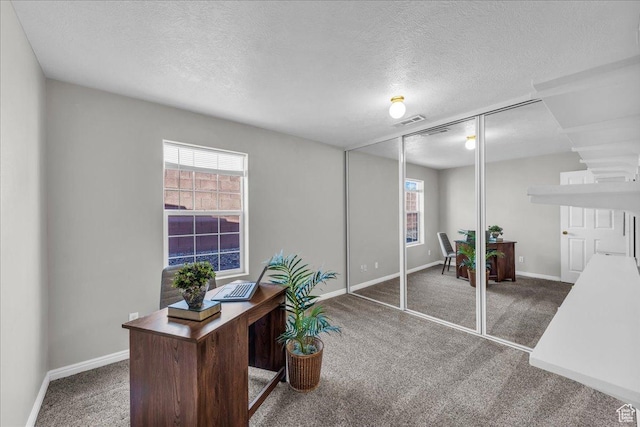 1360 E Telegraph Unit 14, Washington, UT 84780 - office space with carpet floors, plenty of natural light, and a textured ceiling