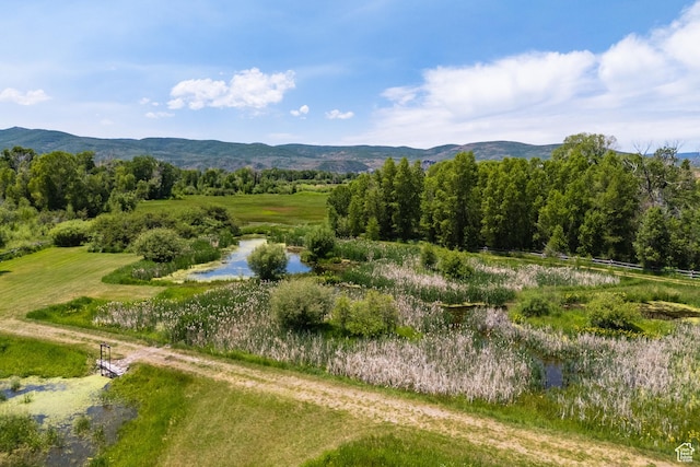 4445 N Millrace Rd, Oakley, UT 84055 - mountain view with a nearby body of water