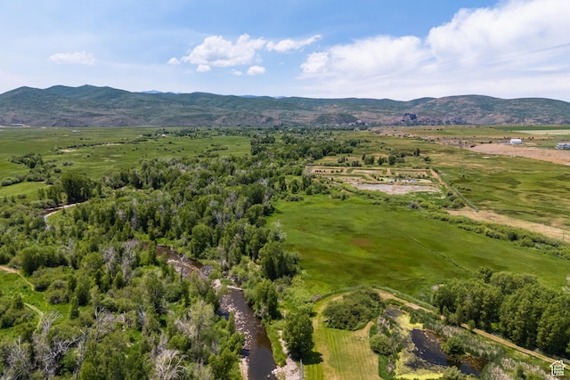 4445 N Millrace Rd, Oakley, UT 84055 - aerial view of a mountainous background