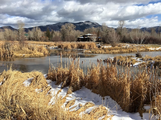 4445 N Millrace Rd, Oakley, UT 84055 - water view with a mountain backdrop