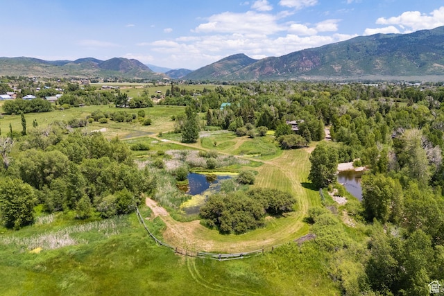 4445 N Millrace Rd, Oakley, UT 84055 - bird's eye view of a water and mountain view