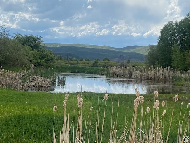 4445 N Millrace Rd, Oakley, UT 84055 - water view featuring mountains