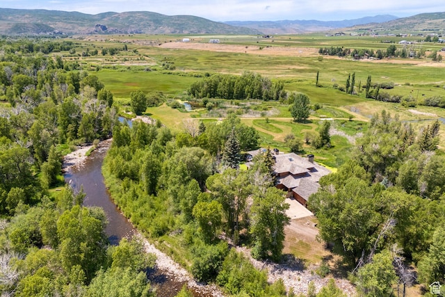 4445 N Millrace Rd, Oakley, UT 84055 - overview of rural landscape featuring a mountain backdrop