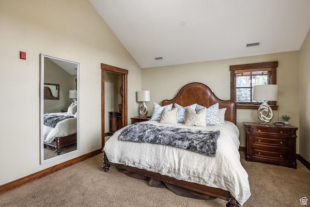 1825 Three Kings Dr Unit 703, Park City, UT 84060 - bedroom featuring carpet flooring and lofted ceiling