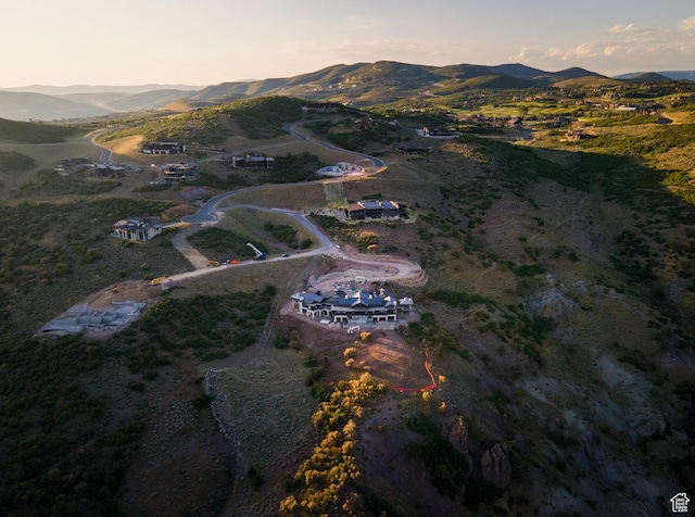 8988 N Sleeping Rock Cir, Kamas, UT 84036 - view of property location featuring a mountainous background