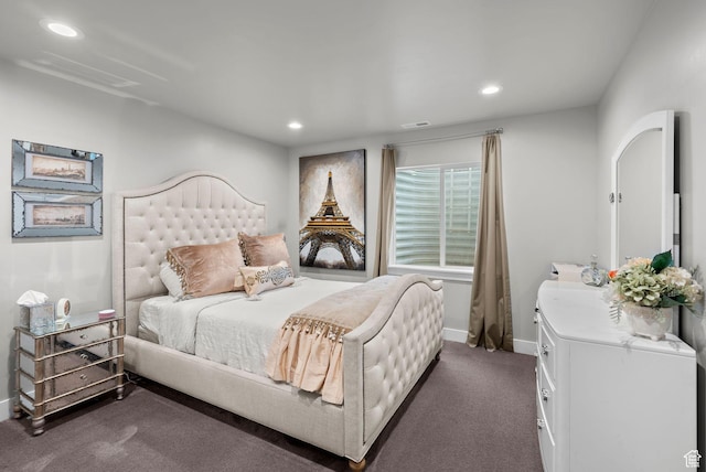 1235 N Valley Hills Blvd, Heber City, UT 84032 - bedroom with recessed lighting, carpet flooring, and washer / dryer