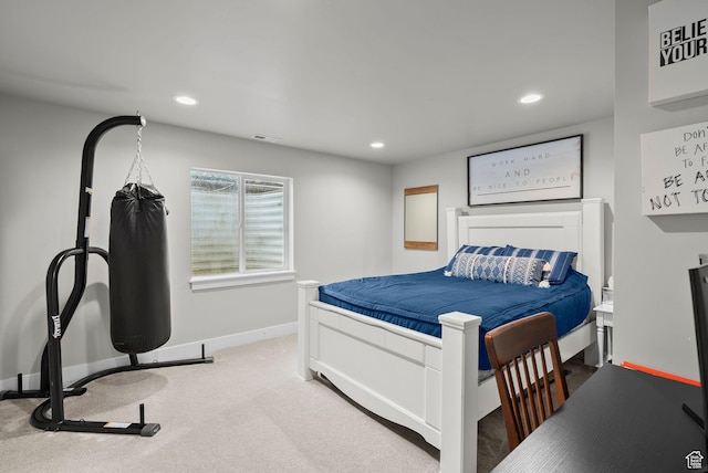 1235 N Valley Hills Blvd, Heber City, UT 84032 - carpeted bedroom with recessed lighting