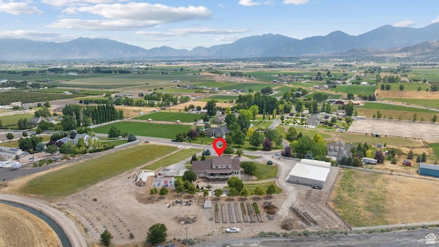 11508 S 5825 W, Payson, UT 84651 - aerial view of sparsely populated area with a mountainous background