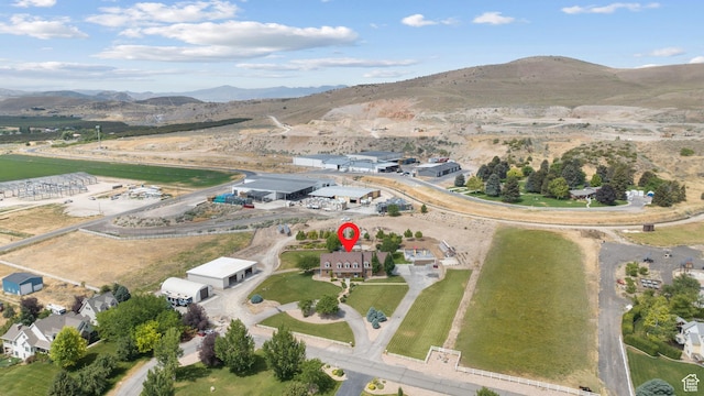 11508 S 5825 W, Payson, UT 84651 - aerial view of property and surrounding area featuring a mountainous background