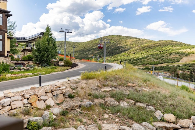 3720 N Sundial Ct Unit B322, Park City, UT 84098 - view of asphalt street with a mountain view