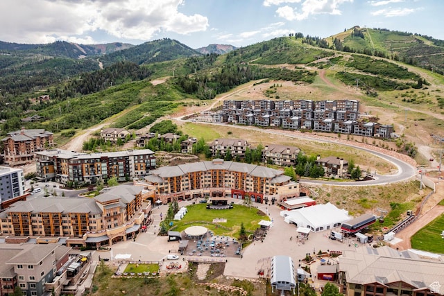 3720 N Sundial Ct Unit B322, Park City, UT 84098 - drone / aerial view of a mountainous background