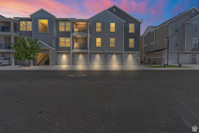 1806 W Newcastle Ln Unit 203, Saratoga Springs, UT 84045 - view of property with board and batten siding