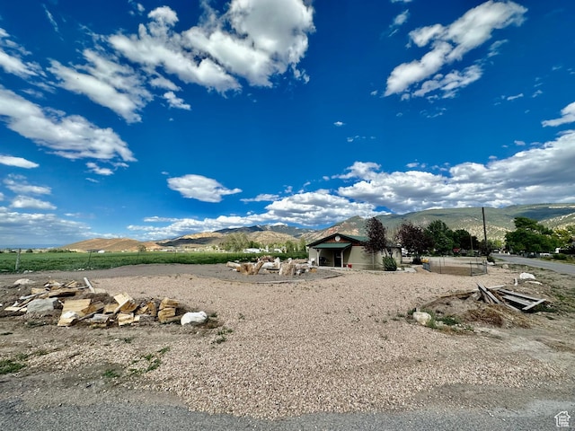 280 W Center St, Sterling, UT 84665 - view of yard with a mountain view