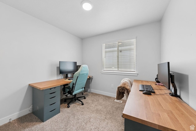 4913 W Olympic View Dr S, Kearns, UT 84118 - office featuring baseboards and carpet floors